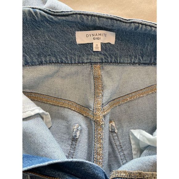 π Paper Bag Waist Mom Jeans - Picture 10 of 12